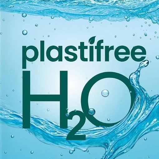 H2O Plastifree Water logo